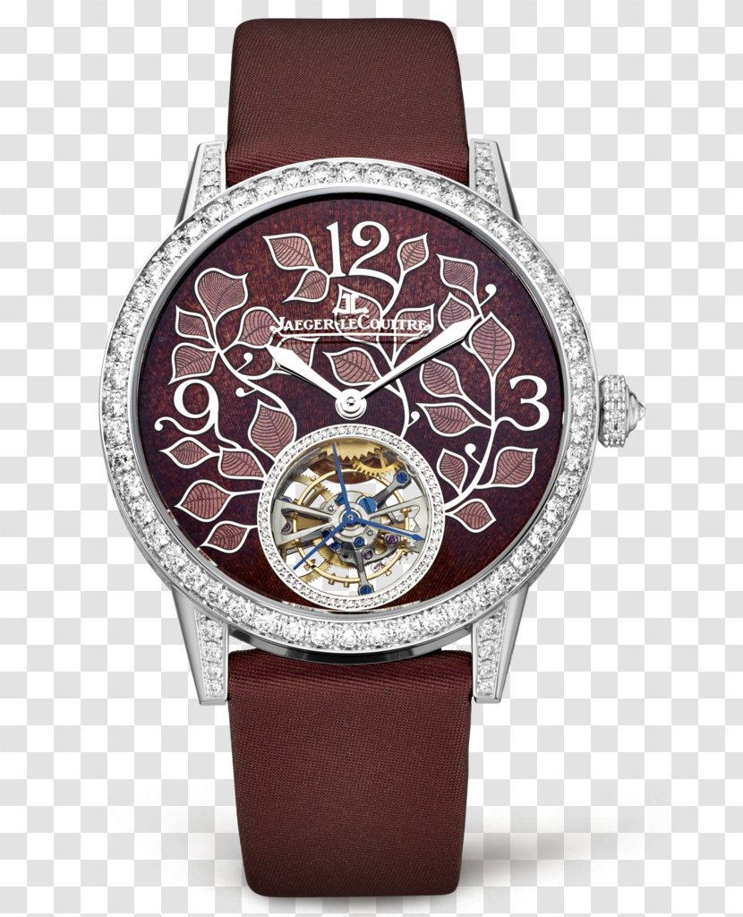 Automatic Watch Jaeger-LeCoultre Chronograph Bulova - Watches Female Form Carved Brown Transparent PNG