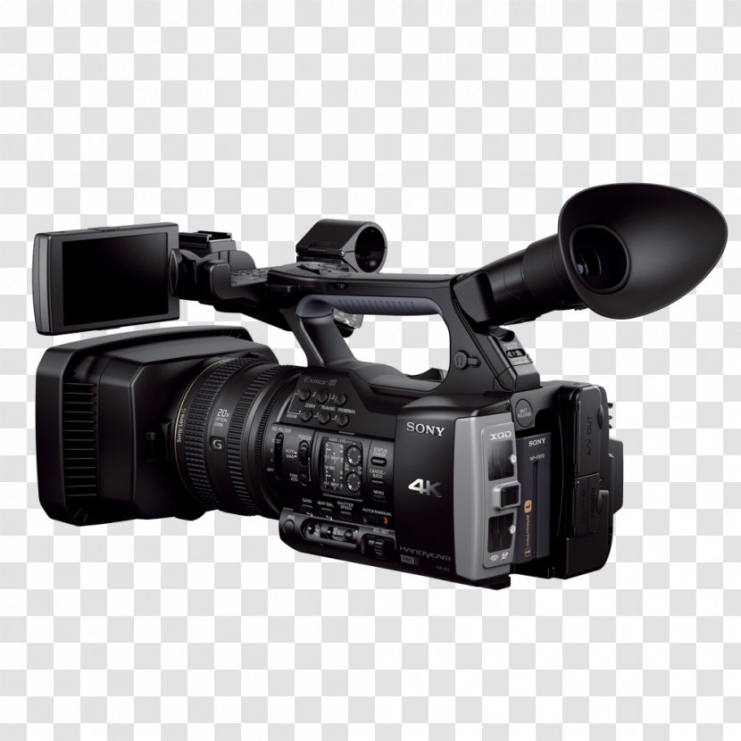 4K Resolution Video Cameras Sony Handycam Professional Camera Transparent PNG