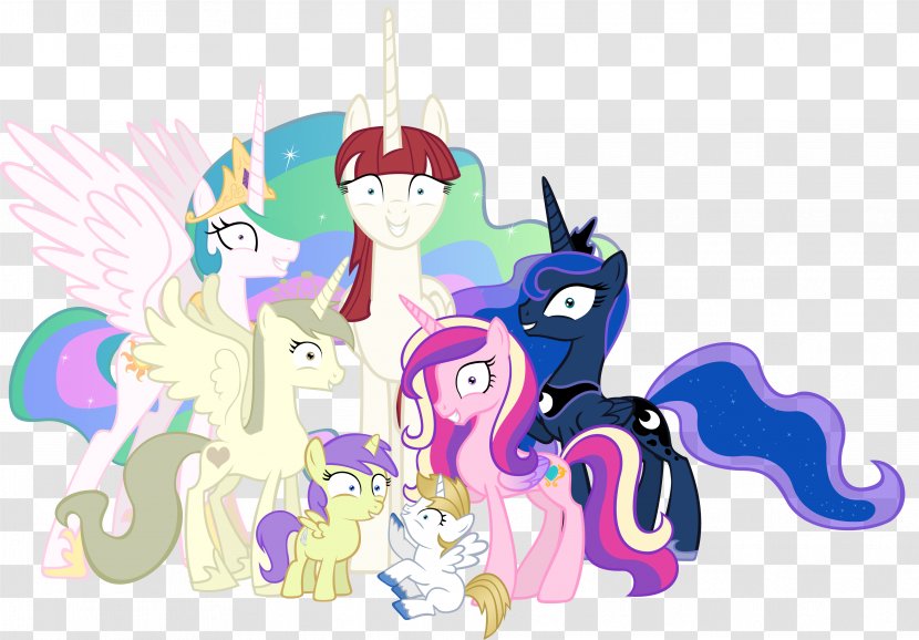 Pony Princess Luna Twilight Sparkle Cadance Rarity - Horse Transparent PNG
