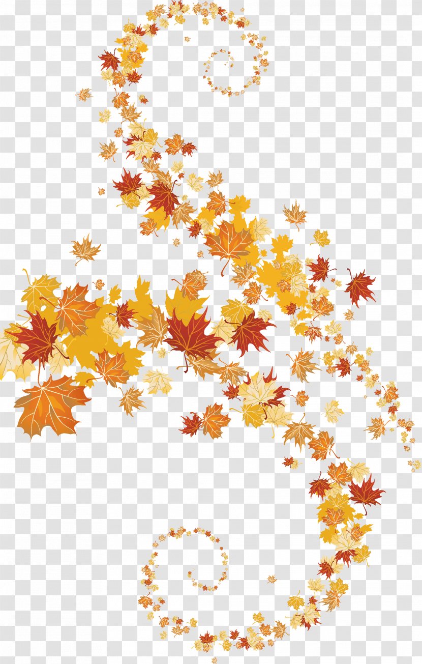 Clip Art - Coreldraw - Autumn Leaves Transparent PNG