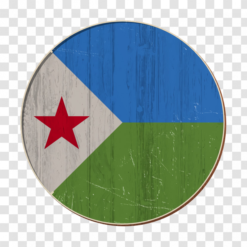 Djibouti Icon Countrys Flags Icon Transparent PNG
