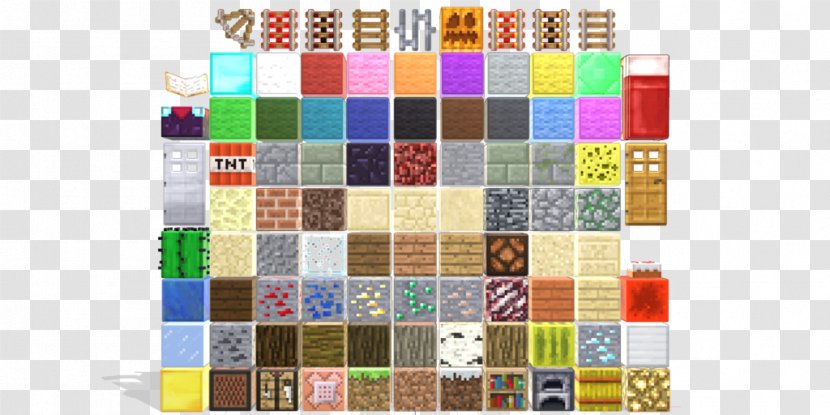 Textile Rectangle - Minecraft Blocks Transparent PNG