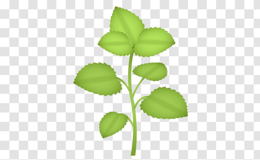 Emoji Plant Herb SMS WhatsApp - Emoticon Transparent PNG