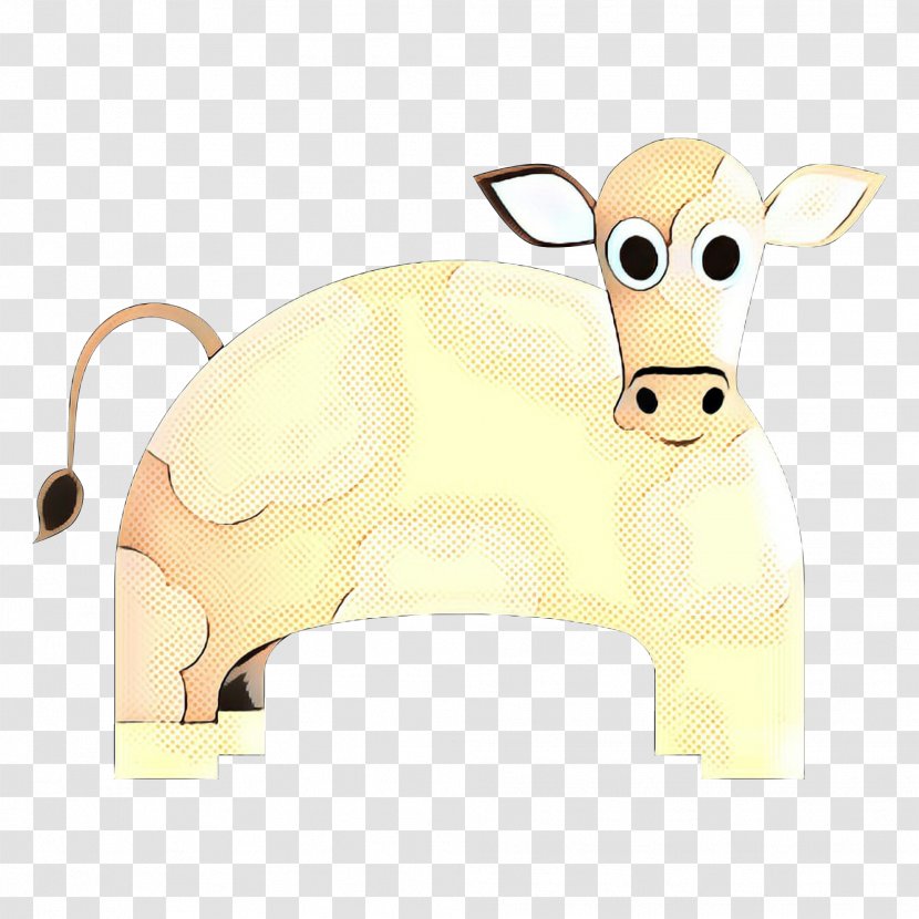 Retro Background - Bovine - Livestock Dairy Cow Transparent PNG