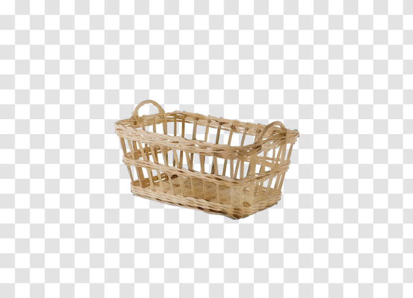 Storage Basket Basket Wicker Beige Home Accessories Transparent PNG