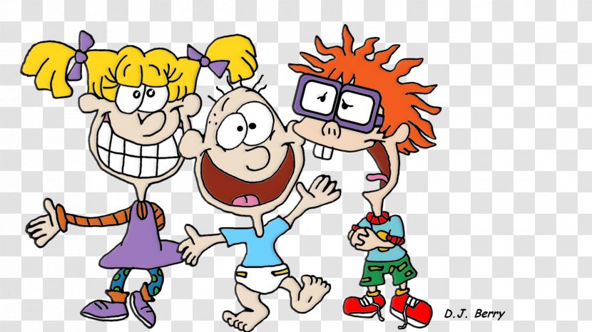 Chuckie Finster Tommy Pickles Angelica Rugrats: Search For Reptar Clip Art - Friendship - Rugrats Pattern Transparent PNG