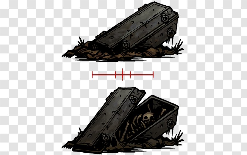 Darkest Dungeon Coffin Game Crawl Red Hook Studios - Object - Vehicle Transparent PNG