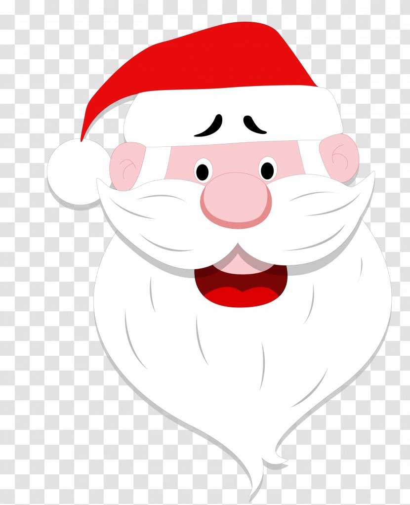 Santa Claus Euclidean Vector Drawing Illustration - Avatar Transparent PNG