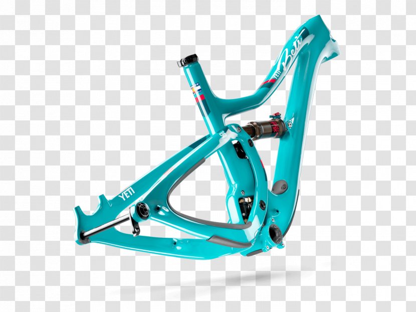 Yeti Cycles SB5c Bicycle Ibis Mojo SL-R Frame - Turquoise Transparent PNG