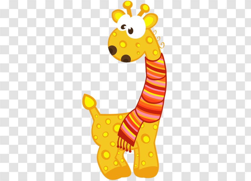 Vector Graphics Little Buddy Kindergarten Illustration Image - Painting - Winter Giraffe Transparent PNG