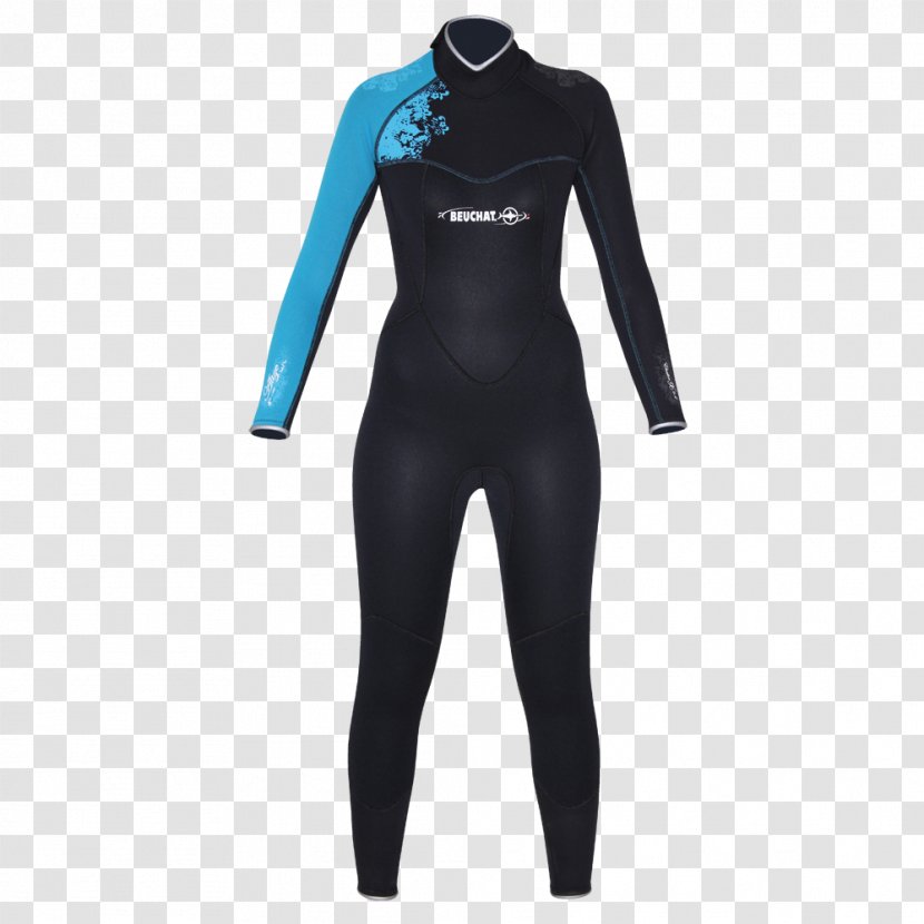 Wetsuit Diving Suit Beuchat Scuba Underwater - Lalize Transparent PNG