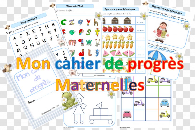 Kindergarten Notebook Petite Section School Game - Grande - Madel Transparent PNG