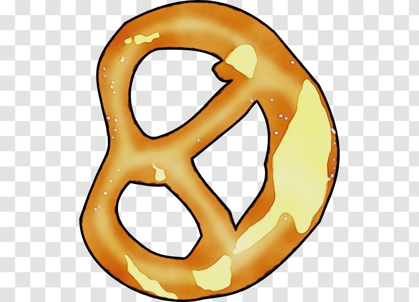 Transparency Pretzel Drawing Food - Symbol Orange Transparent PNG