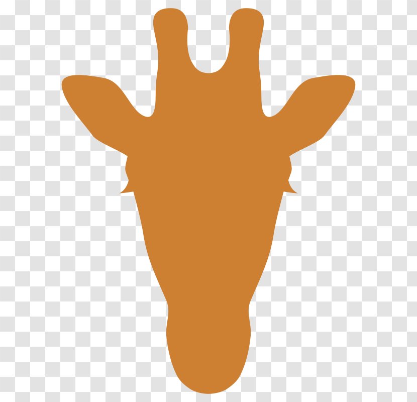 Northern Giraffe Silhouette Clip Art - Computer Transparent PNG