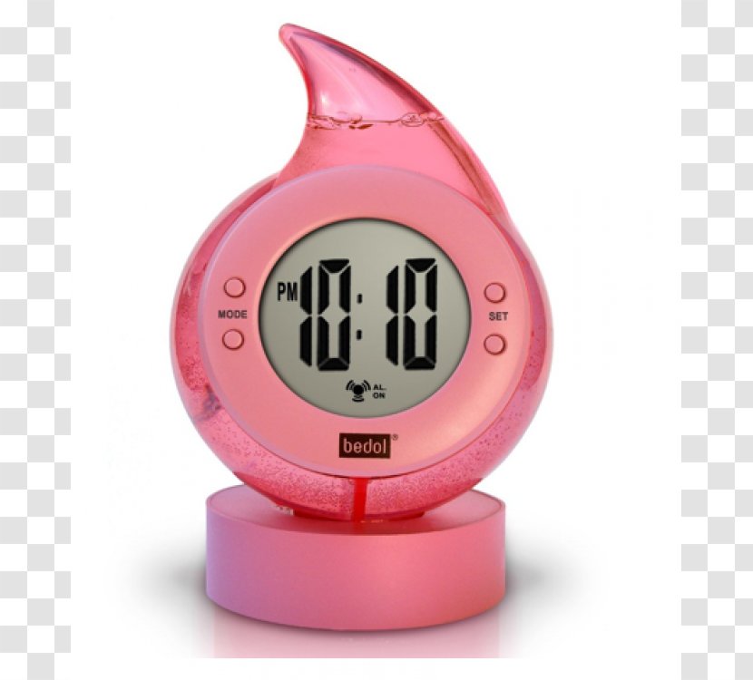 Alarm Clocks Water Clock Digital Table - Device Transparent PNG