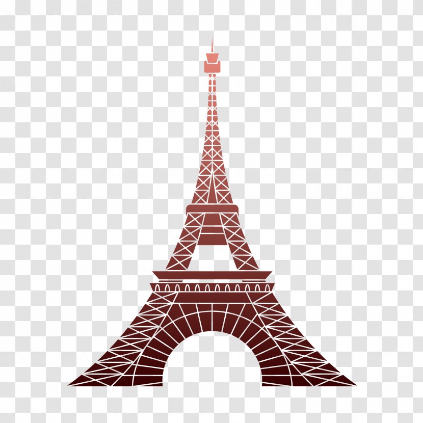 Eiffel Tower Image Vector Graphics Architecture - National Historic Landmark - Simple Transparent PNG