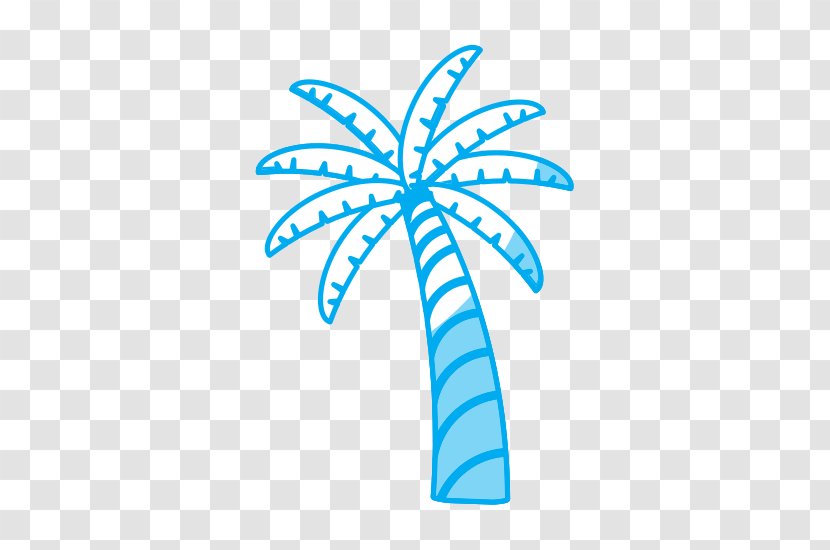 Vector Graphics Stock Illustration Royalty-free Image - Blue - Palm Tree Icon Transparent PNG