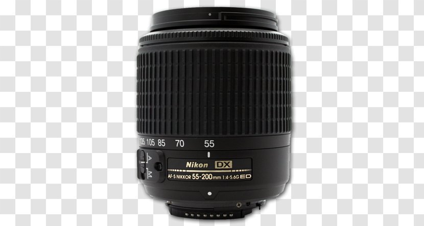 Nikon AF-S DX Nikkor 55-300mm F/4.5-5.6G ED VR Camera Lens 35mm F/1.8G Zoom-Nikkor 55-200mm F/4-5.6G - Cameras Optics - 18-55mm F/3.5-5.6G Transparent PNG