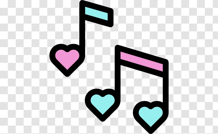 Musical Note Theatre Flat - Heart Transparent PNG