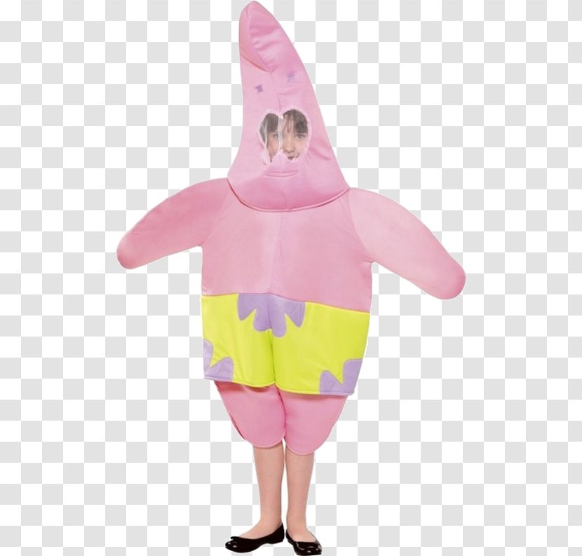 Patrick Star SpongeBob SquarePants Costume Party Clothing - Pink - The Starfish Transparent PNG