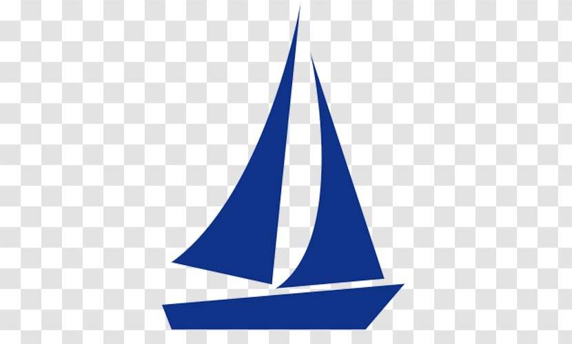 Sailboat Sailing Ship - Triangle - Blue Transparent PNG