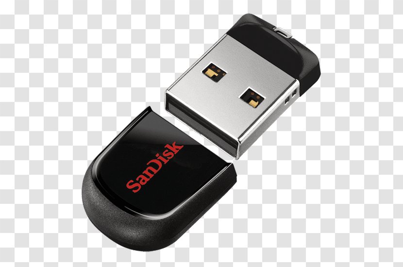 USB Flash Drives SanDisk Cruzer Fit Enterprise - Secure Digital Transparent PNG