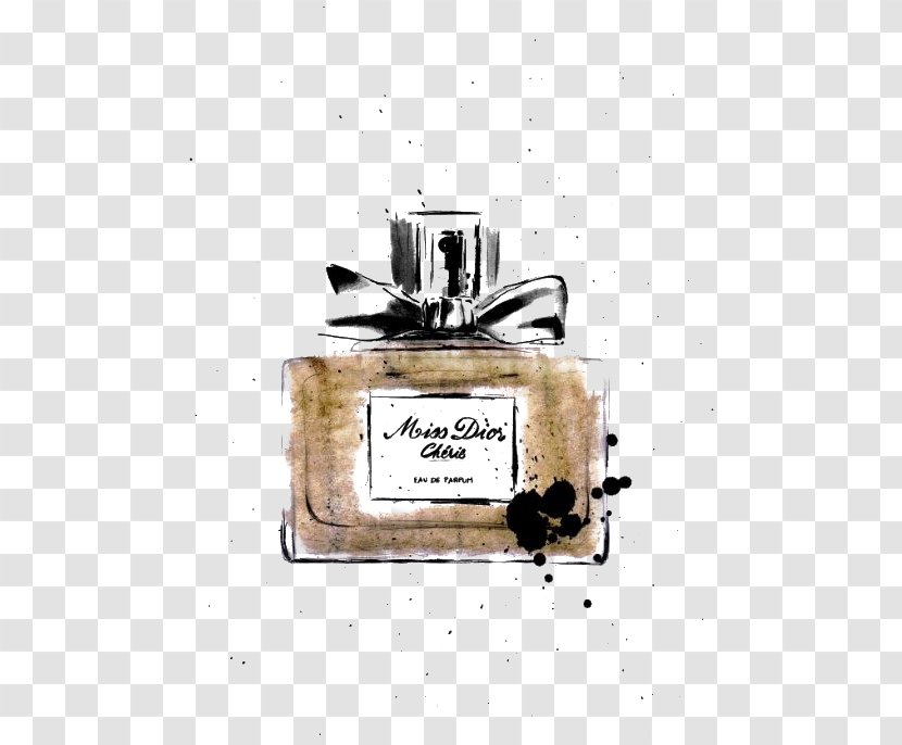 Chanel Perfume Fashion Illustration Drawing Transparent PNG