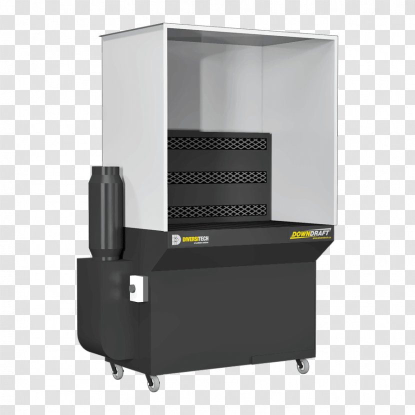 Downdraft Table Ventilation Welding Machine - Cartoon - Mobile Recording Booth Transparent PNG