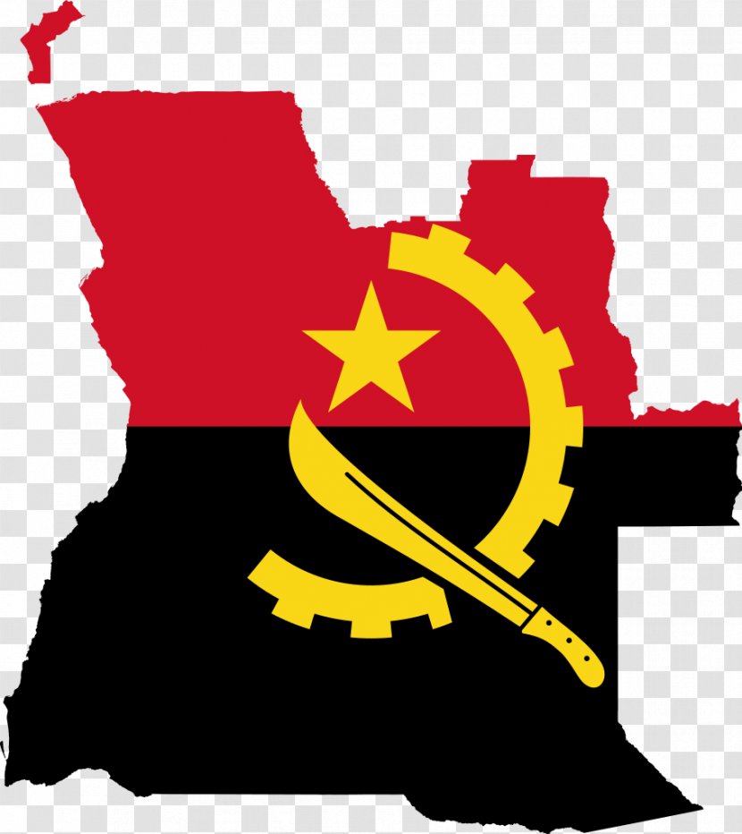 Flag Of Angola World Map - Country - Rio Transparent PNG