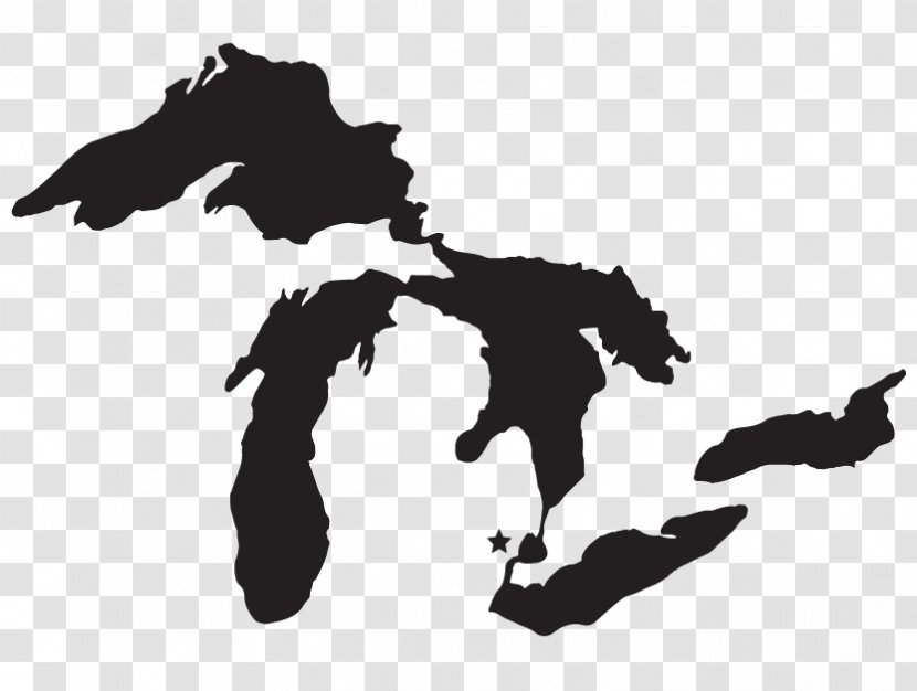 Lake Huron Mackinac Island Mackinaw City Tattoo - Monochrome Photography Transparent PNG