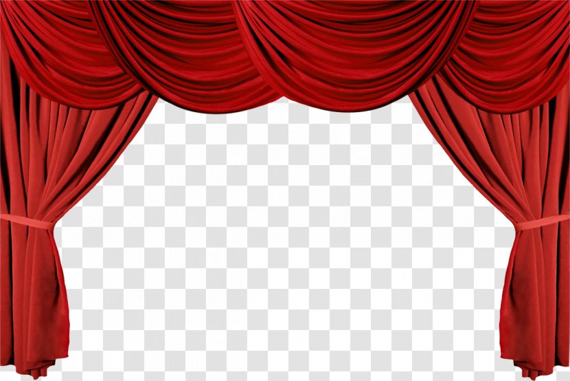 Theater Drapes And Stage Curtains Theatre Cinema - Film Transparent PNG