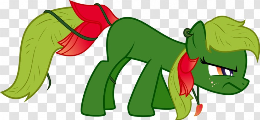 Pony Alraune Apple Bloom Horse Illustration - Leaf - Condescending Vector Transparent PNG