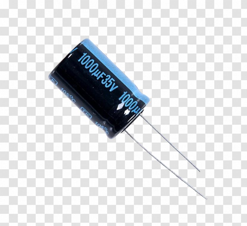 Capacitor Electronic Component Electronics Resistor Circuit - Lightemitting Diode - Discharge Ignition Transparent PNG