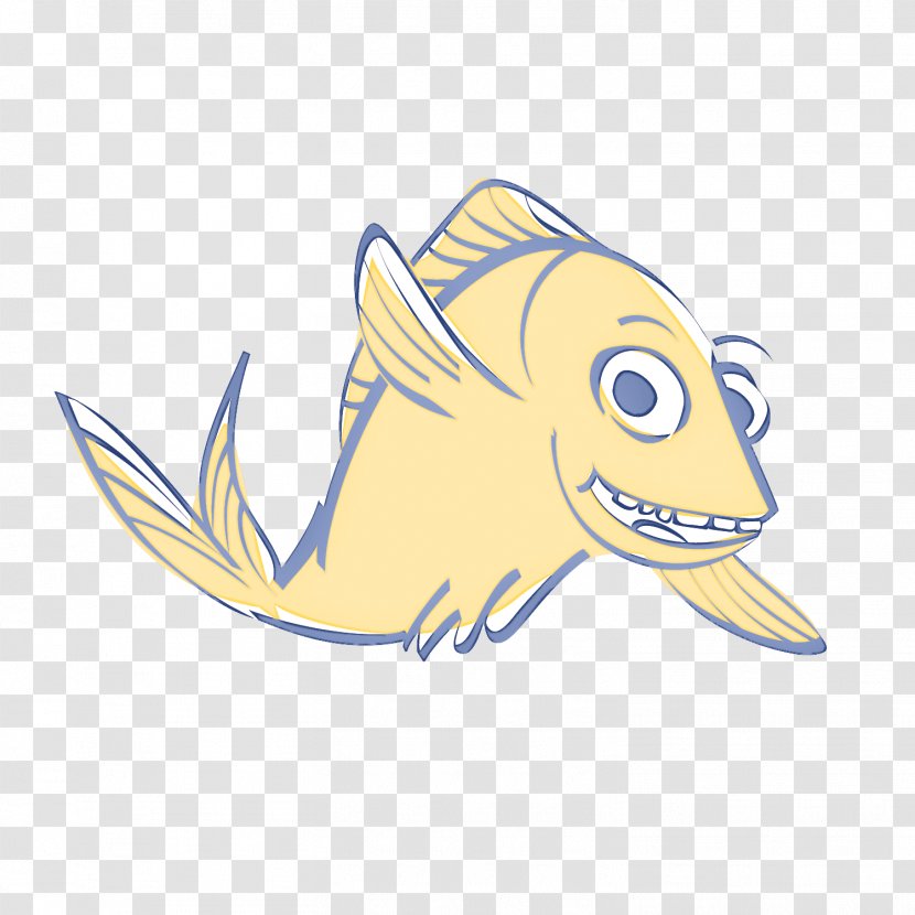 Fish Cartoon Drawing Sketch - Line Art Transparent PNG