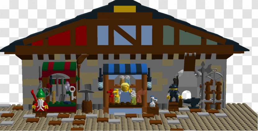 Toy Building Facade The Lego Group - Marketplace Transparent PNG