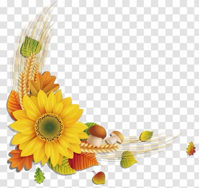 Autumn Nalewka Icon - Sunflower Decoration Transparent PNG