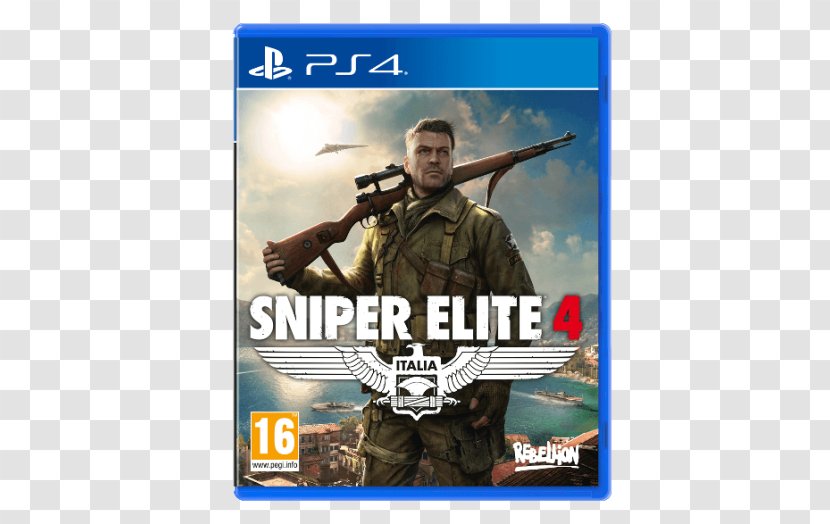Sniper Elite 4 PlayStation III Xbox One Transparent PNG