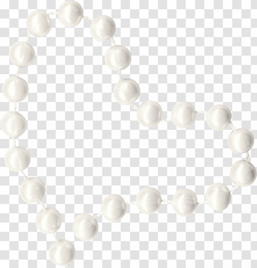 Pearl Bead Ping Necklace - White - Jewellery Transparent PNG