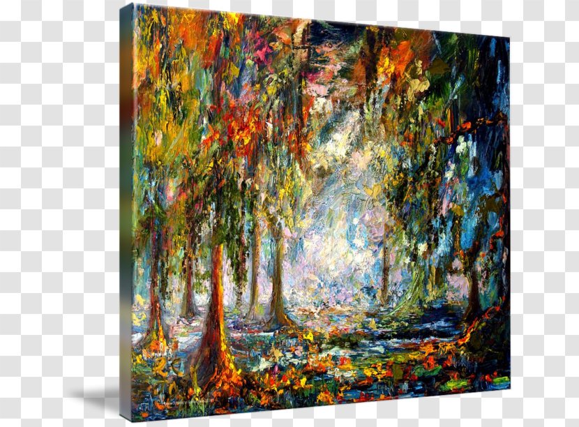 Painting Acrylic Paint Gallery Wrap Oil - Watercolor Landscape Transparent PNG