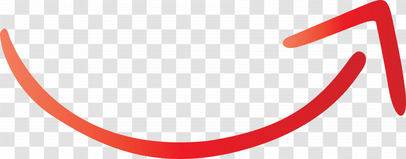 Red Line Circle Smile Transparent PNG