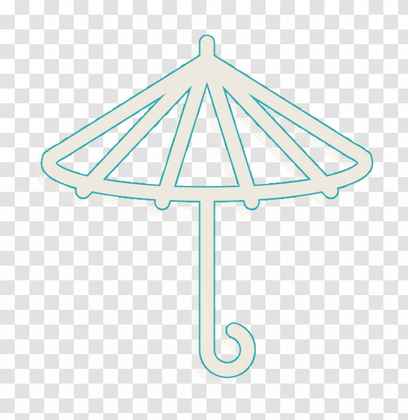 Rain Icon Grand Circus Icon Umbrella Icon Transparent PNG