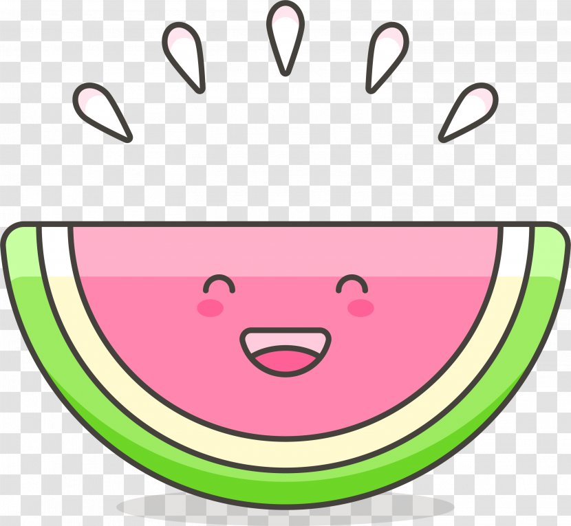 Drawing Watermelon Clip Art - Emoticon - Cartoon Cute Transparent PNG