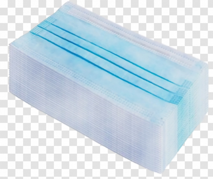 Turquoise Rectangle Box Plastic Transparent PNG