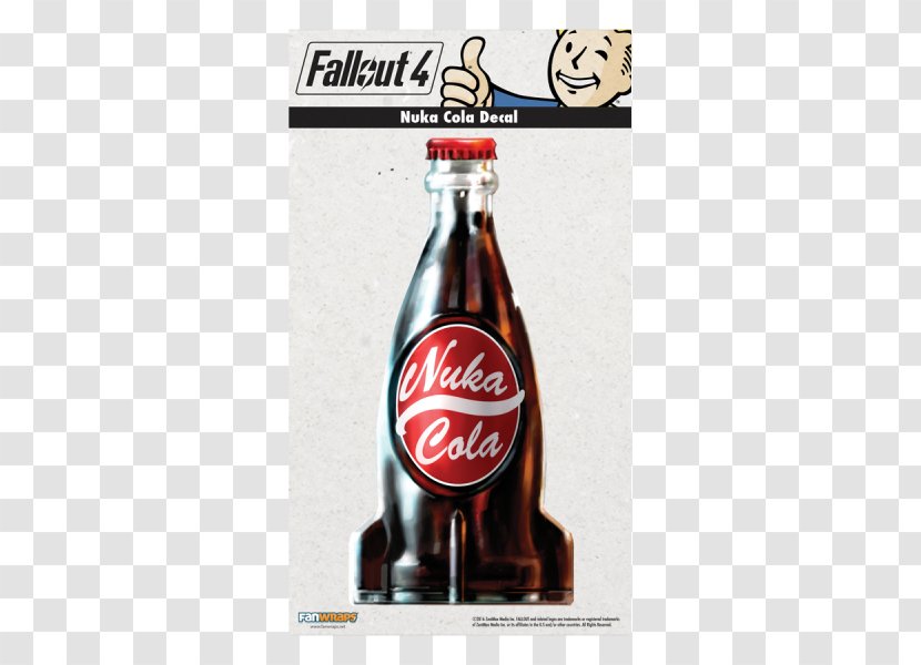 Fallout 4: Nuka-World Fallout: New Vegas Fizzy Drinks Cola 3 - 4 - Bottle Transparent PNG