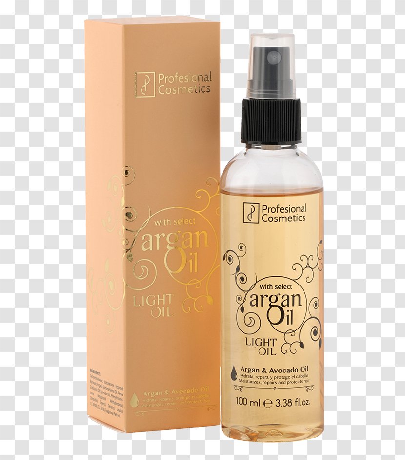 Argan Oil Lotion Hair Light Crude - Care Transparent PNG