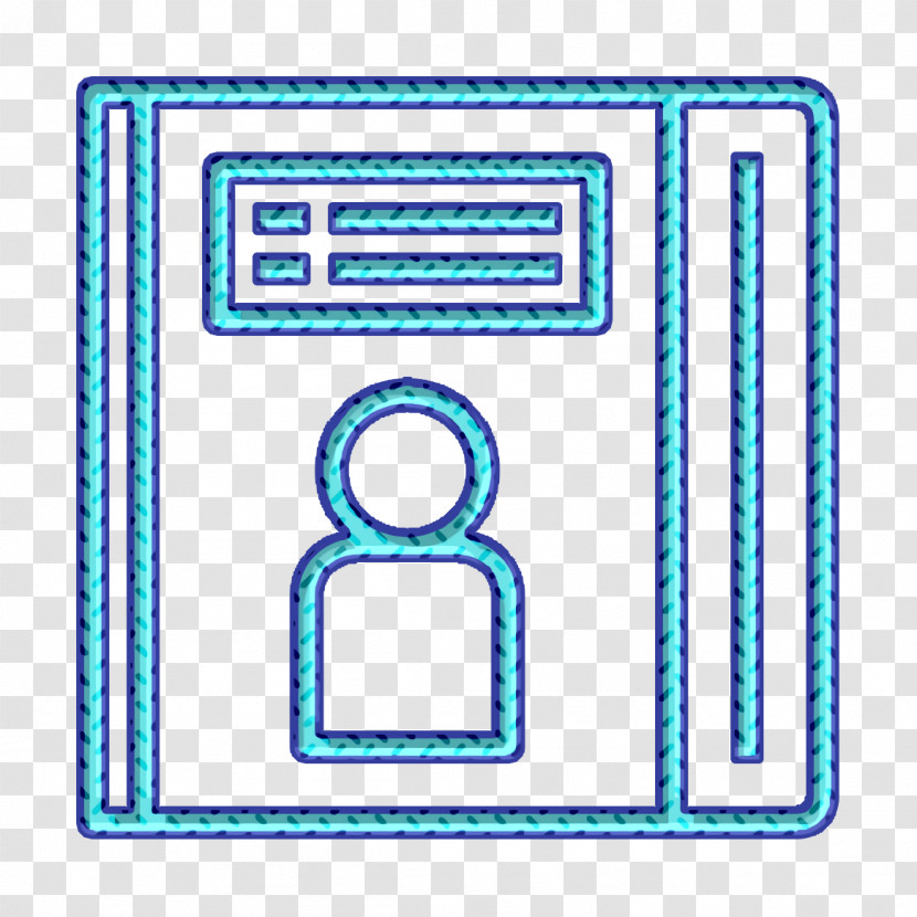 Address Book Icon Office Stationery Icon Contact Icon Transparent PNG