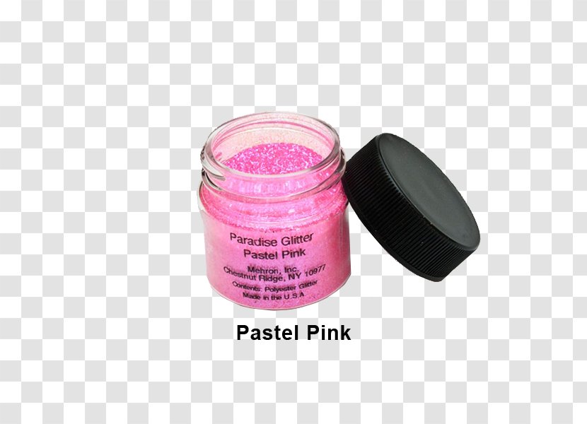 Cosmetics Glitter Pastel Pink Body Painting - Makeup Transparent PNG