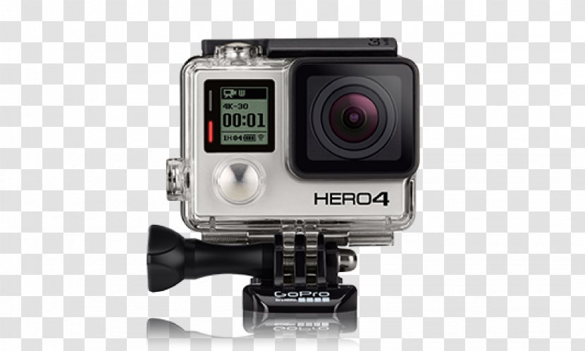 Amazon.com GoPro HERO4 Silver Edition Black Camera - Lens Transparent PNG