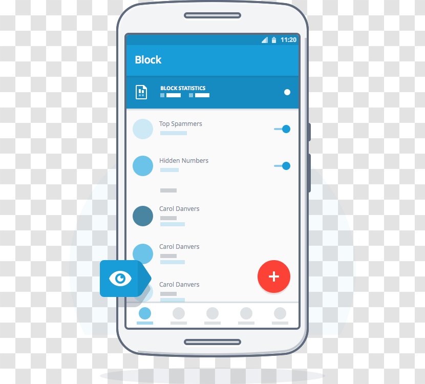 Feature Phone Smartphone Truecaller Android - Gadget - Block Call Transparent PNG