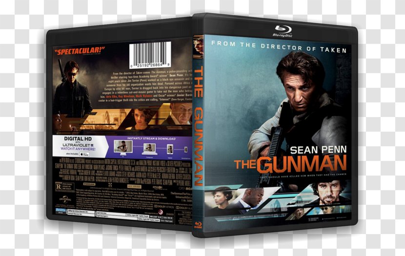 Blu-ray Disc Film The Gunman - Ray Winstone Transparent PNG